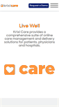 Mobile Screenshot of krixicare.com